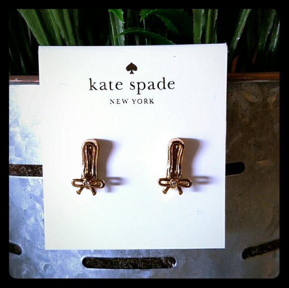 kate spade Jewelry - Kate spade ballerina shoes stud earrings